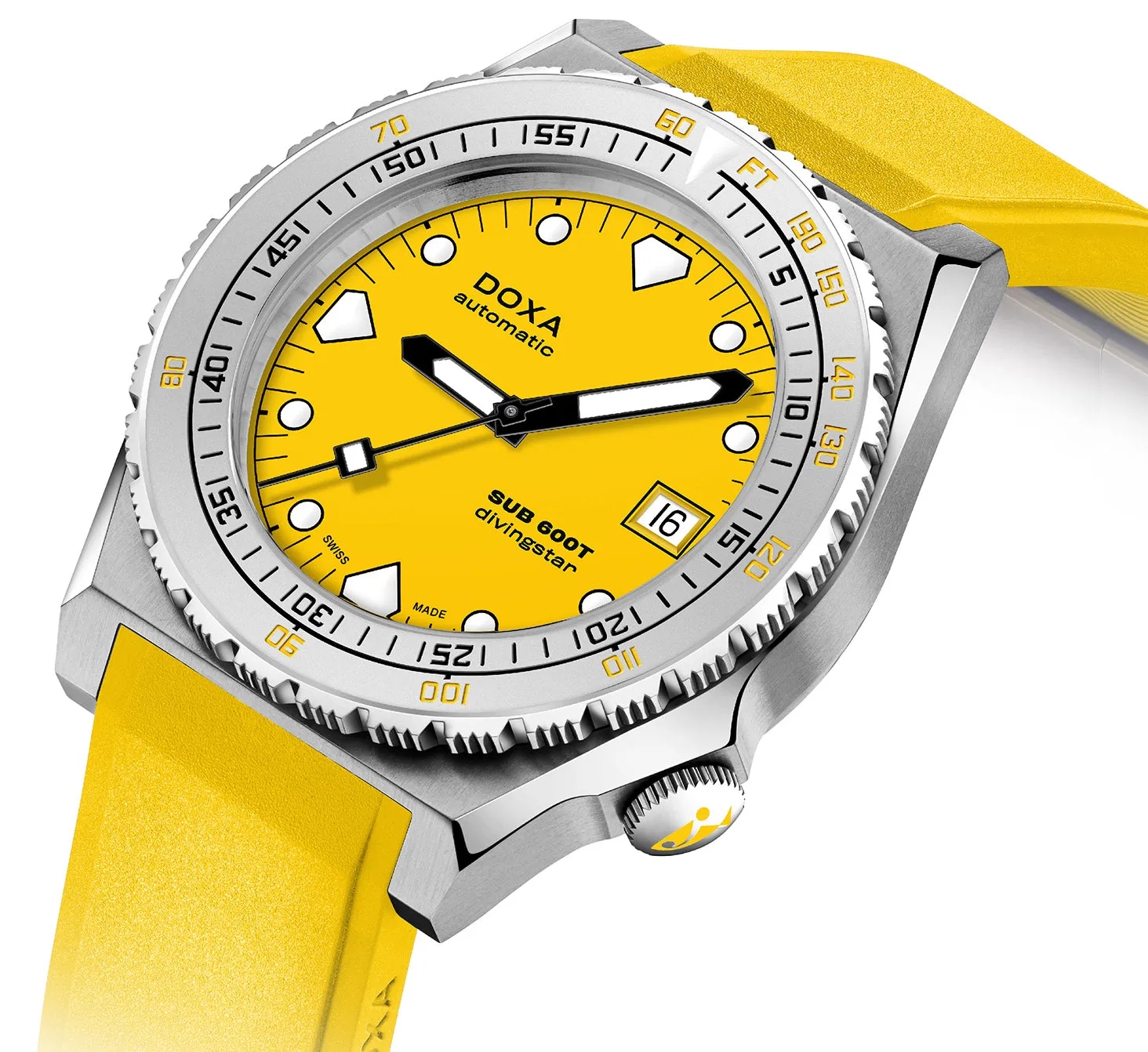 Doxa SUB 600T Divingstar Rubber D sold by Jura Watches product image thumbnail 2