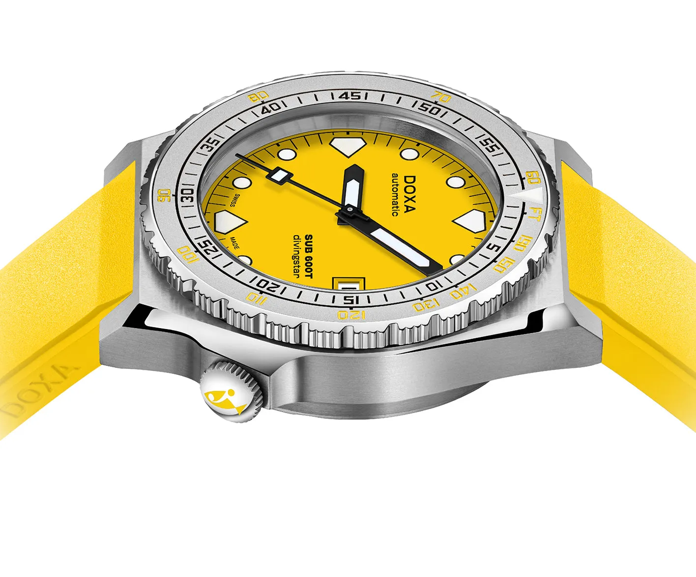 Doxa SUB 600T Divingstar Rubber D sold by Jura Watches product image thumbnail 3