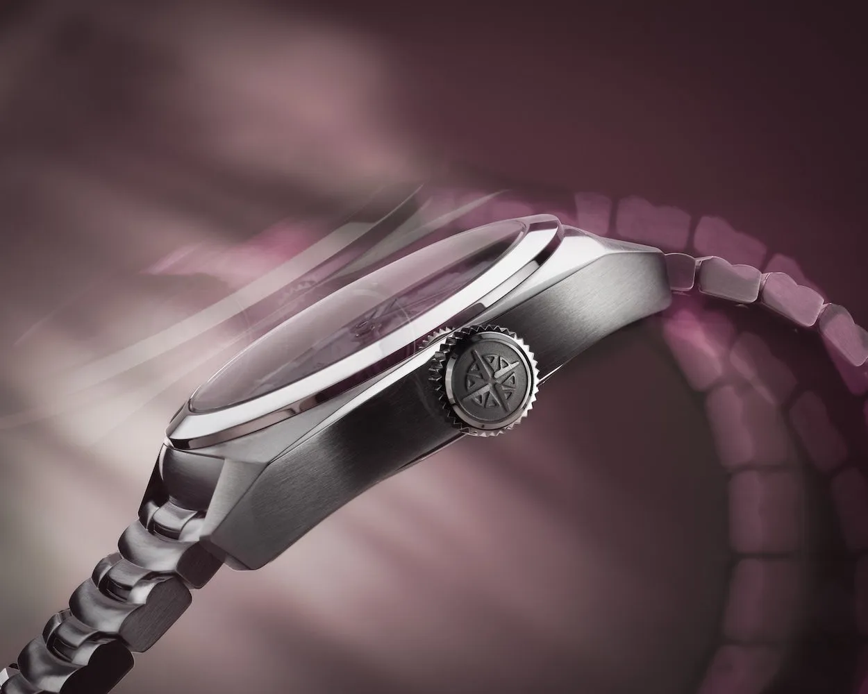 Bremont Terra Nova 38mm Pink Limited Edition Watch sold by Jura Watches product image thumbnail 4