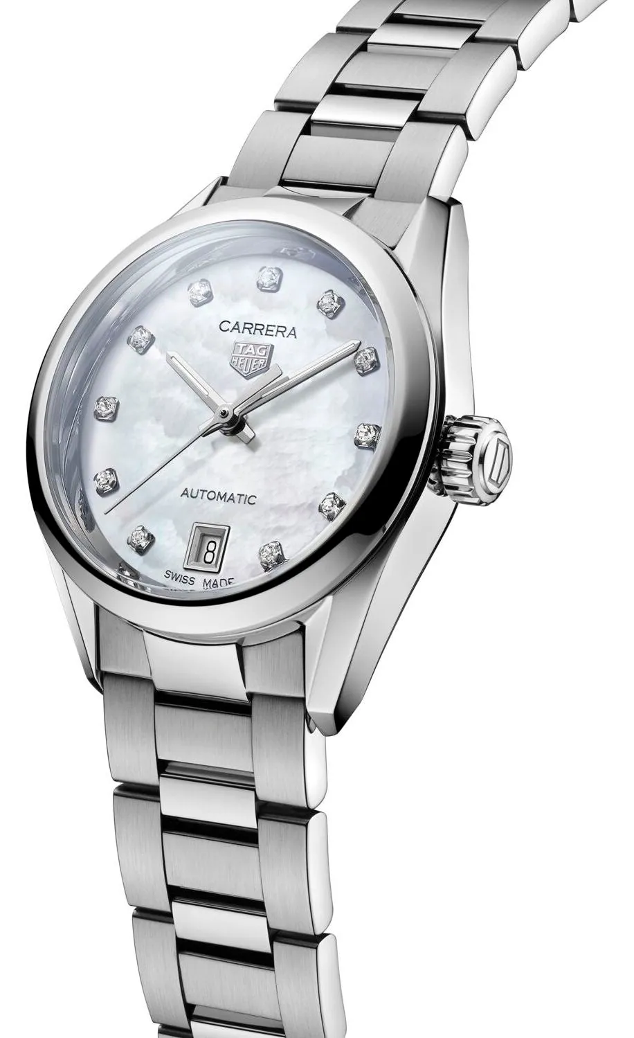 TAG Heuer Ex-Display Carrera Calibre 9 Automatic Ladies Watch sold by Jura Watches product image thumbnail 4