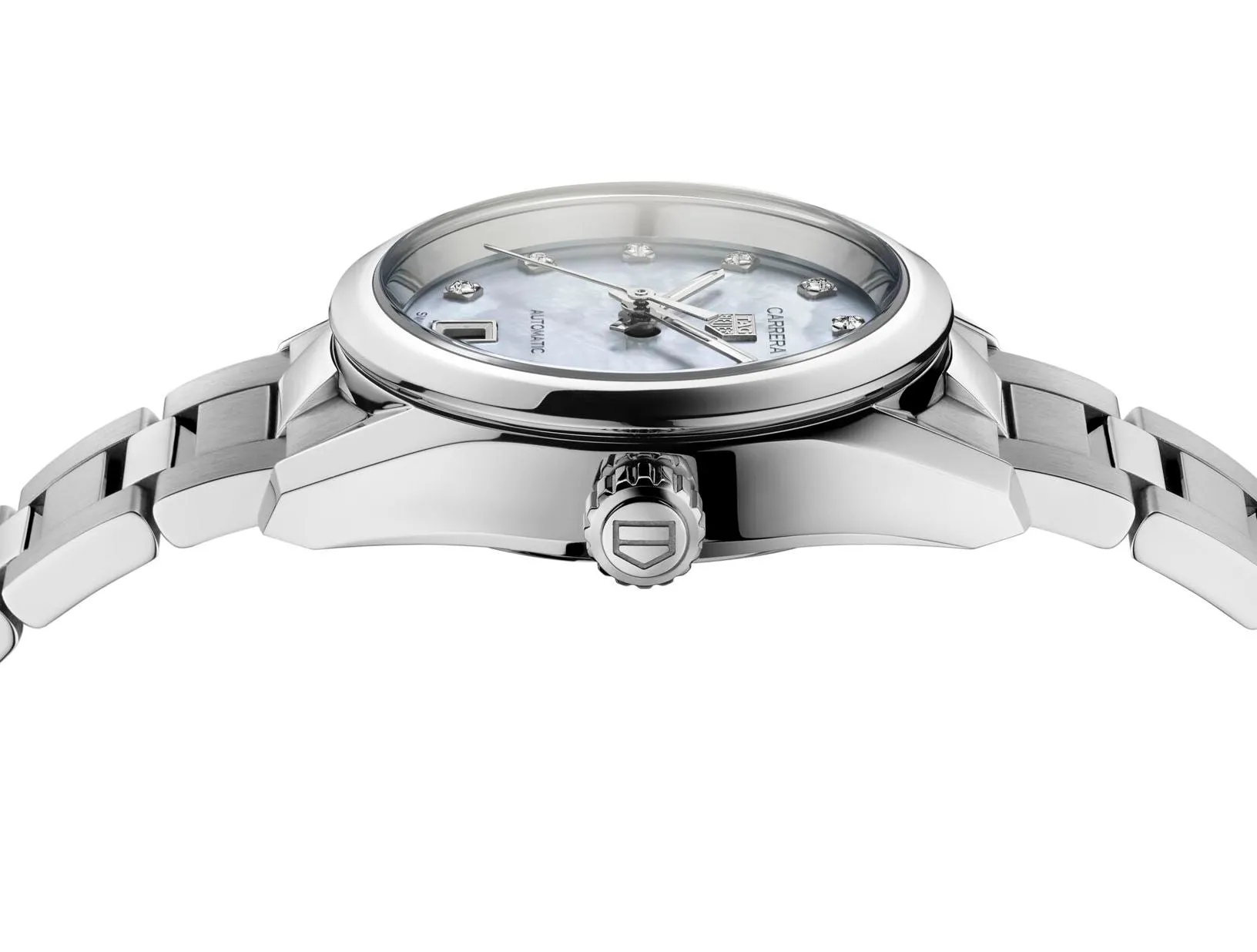 TAG Heuer Ex-Display Carrera Calibre 9 Automatic Ladies Watch sold by Jura Watches product image thumbnail 5