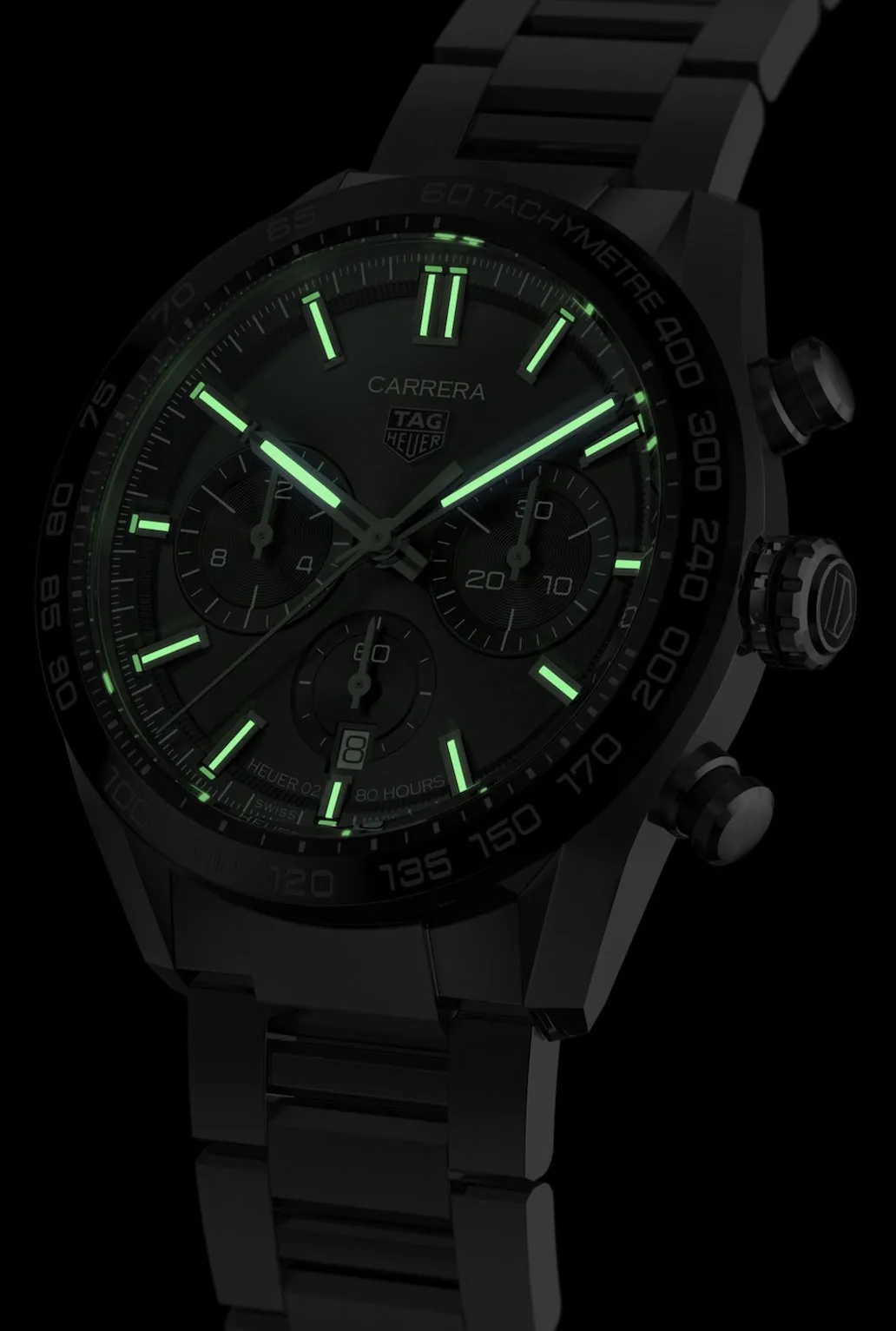 TAG Heuer Ex-Display Carrera Heuer 02 Chronograph Watch sold by Jura Watches product image thumbnail 3