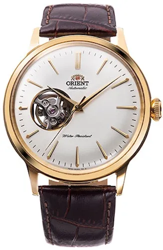 Orient Bambino Open Heart Watch sold by Jura Watches