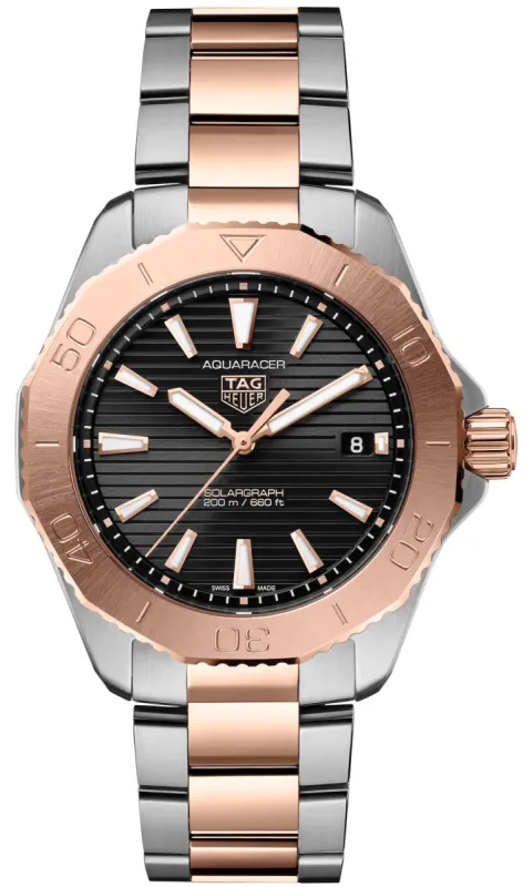 TAG Heuer Aquaracer Professional 200 Solargraph 40mm Watch sold by Jura Watches