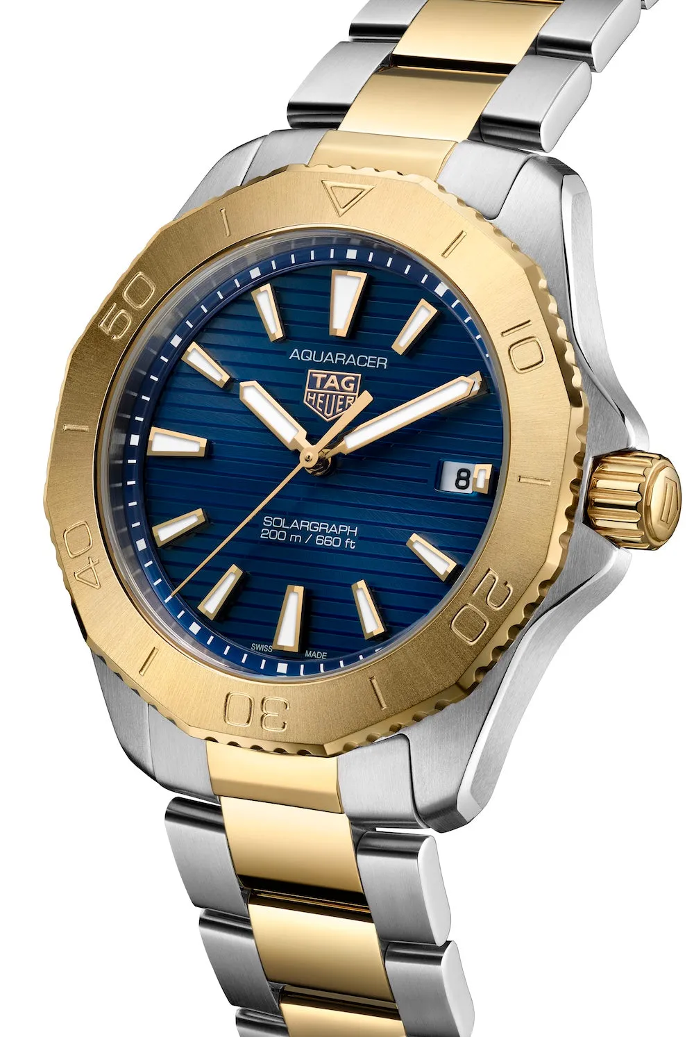 TAG Heuer Aquaracer Professional 200 Solargraph 40mm Watch sold by Jura Watches product image thumbnail 3