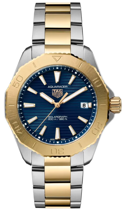 TAG Heuer Aquaracer Professional 200 Solargraph 40mm Watch sold by Jura Watches