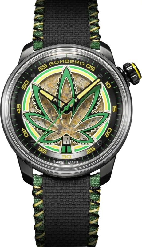 Bomberg BB-01 Auto Cure The Bulldog Black Limited Edition Watch sold by Jura Watches