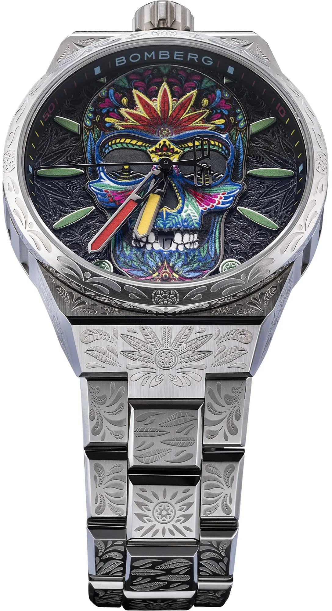 Bomberg Bolt-68 Neo Tattooed Skul II Limited Edition Watch sold by Jura Watches product image thumbnail 4