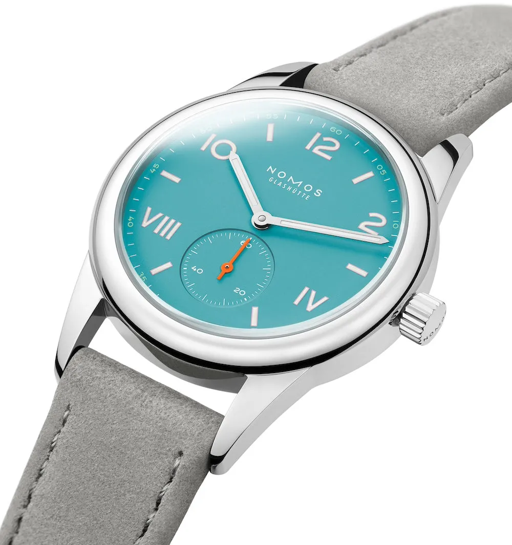 Nomos Glashutte Club Campus Endless Blue Steel Back Watch sold by Jura Watches product image thumbnail 4