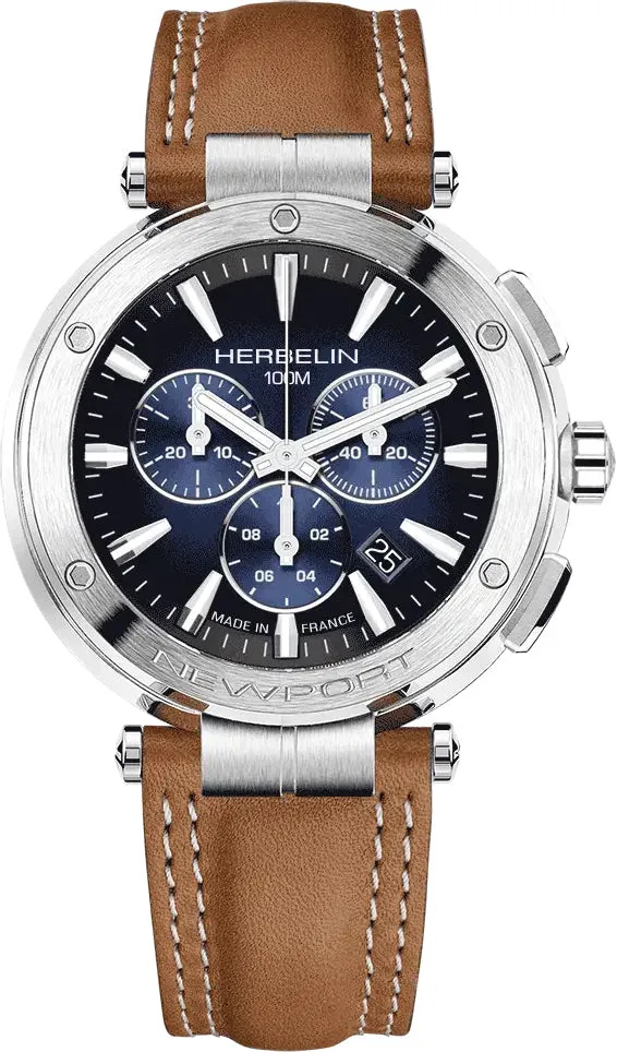 Herbelin Newport Chronograph Watch sold by Jura Watches