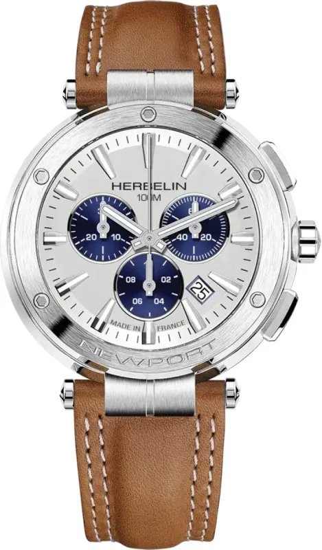 Herbelin Newport Chronograph Watch made by Jura Watches