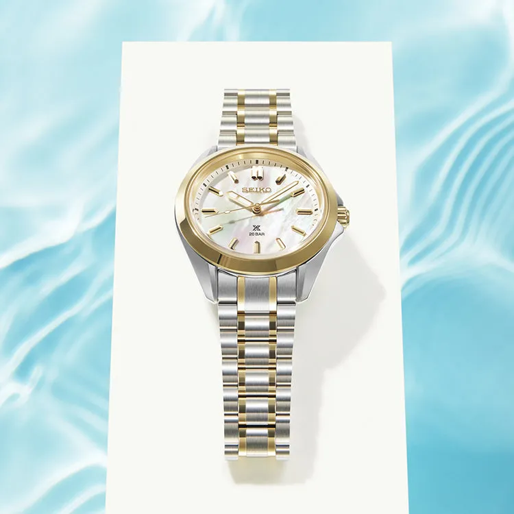 Seiko Prospex Sea Ladies Two Tone Watch sold by Jura Watches product image thumbnail 5