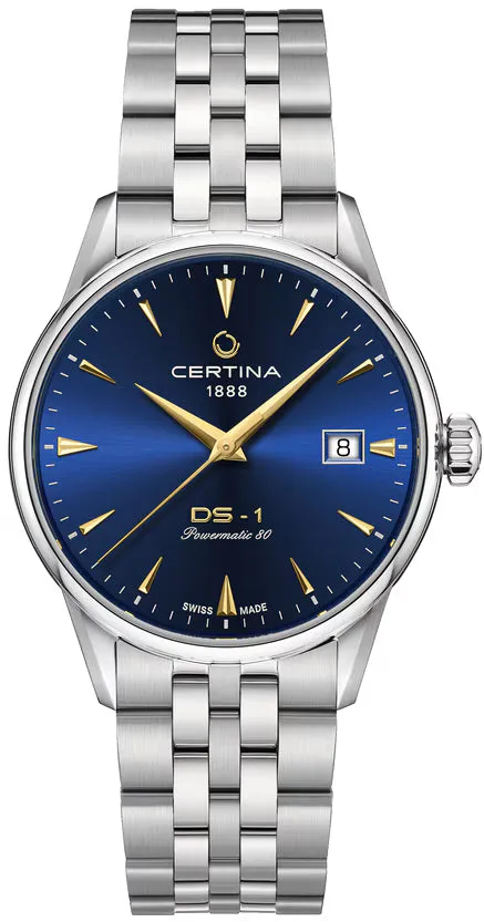 Certina DS-1 38mm Unisex Watch sold by Jura Watches
