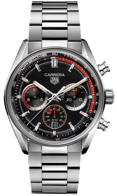 TAG Heuer Carrera Chronosprint X Porsche Rallye Limited Edition Watch made by Tag Heuer