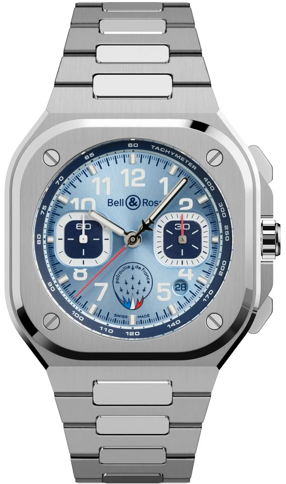 Bell & Ross BR 05 Chrono Patrouille De France Bracelet Limited Edition Watch sold by Jura Watches