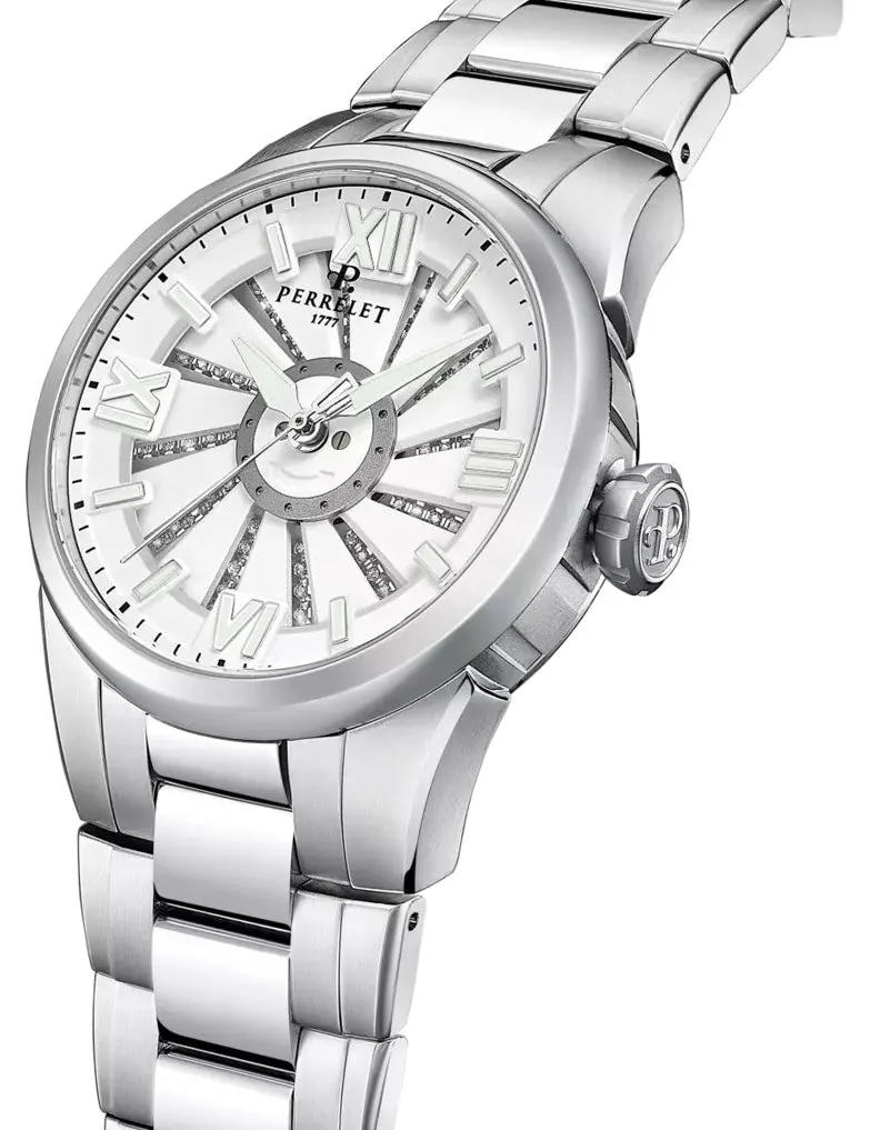 Perrelet Turbine Lady Frost Bracelet Watch sold by Jura Watches product image thumbnail 3