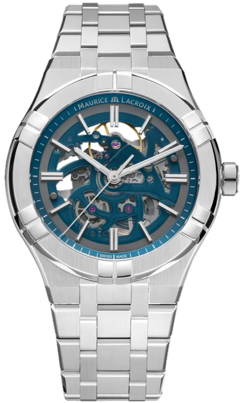 Maurice Lacroix Aikon Automatic Skeleton 42mm Watch made by Maurice Lacroix
