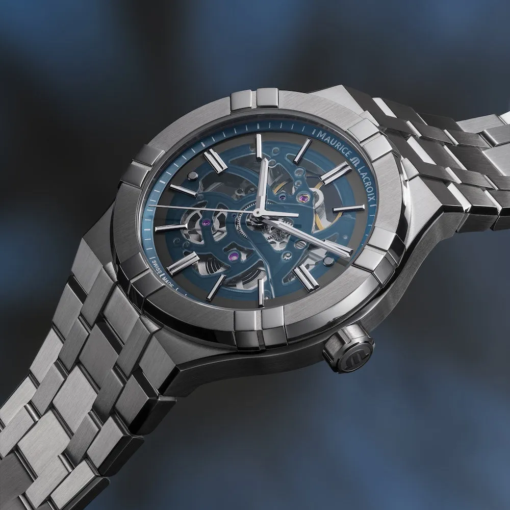 Maurice Lacroix Aikon Automatic Skeleton 42mm Watch sold by Jura Watches product image thumbnail 4
