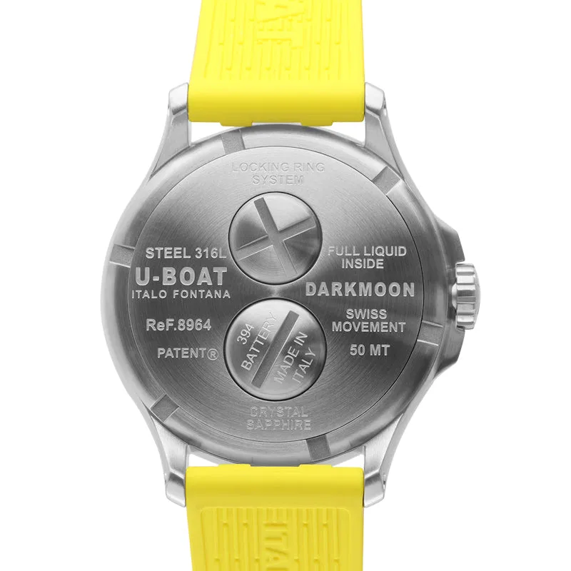 U-Boat Ex-Display Darkmoon 44 Yellow SS Limited Edition D sold by Jura Watches product image thumbnail 2