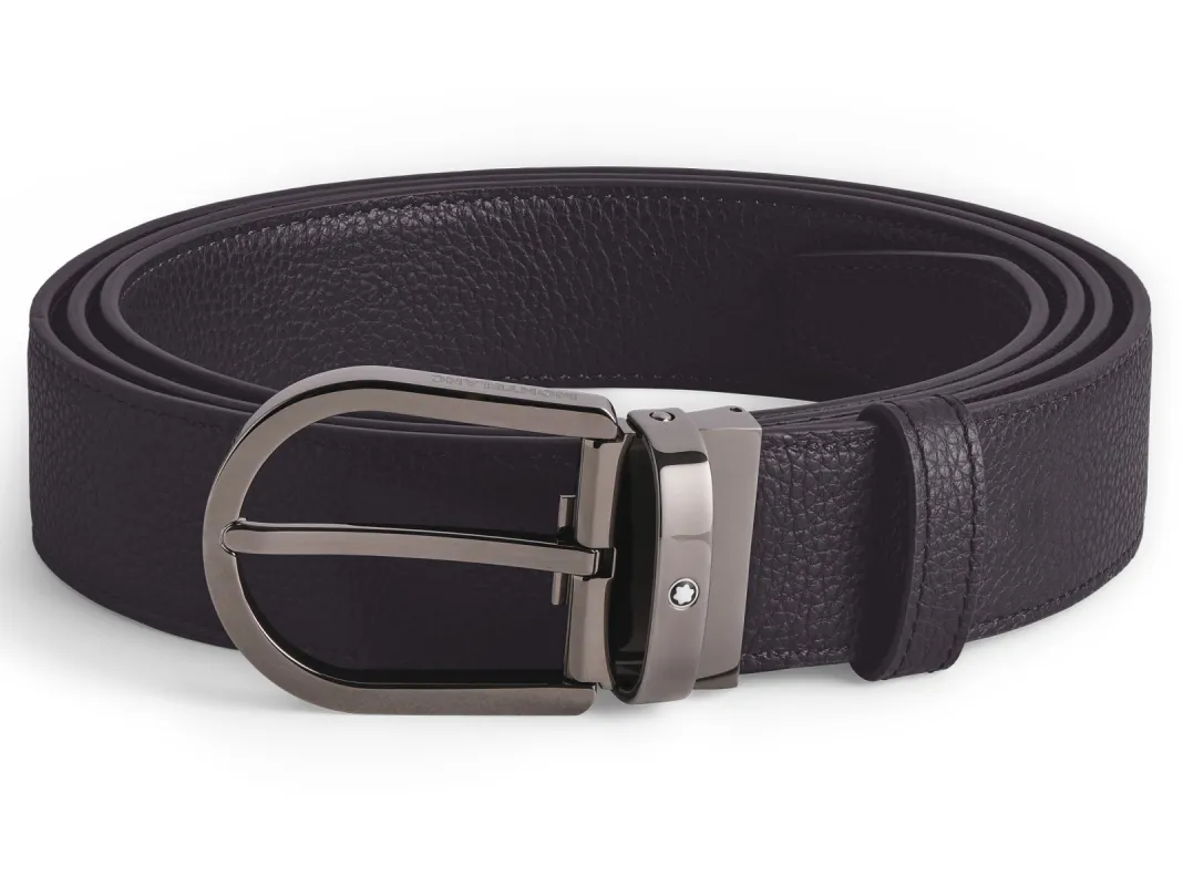 Montblanc Belt Horseshoe Pin Buckle Leather 35mm sold by Jura Watches