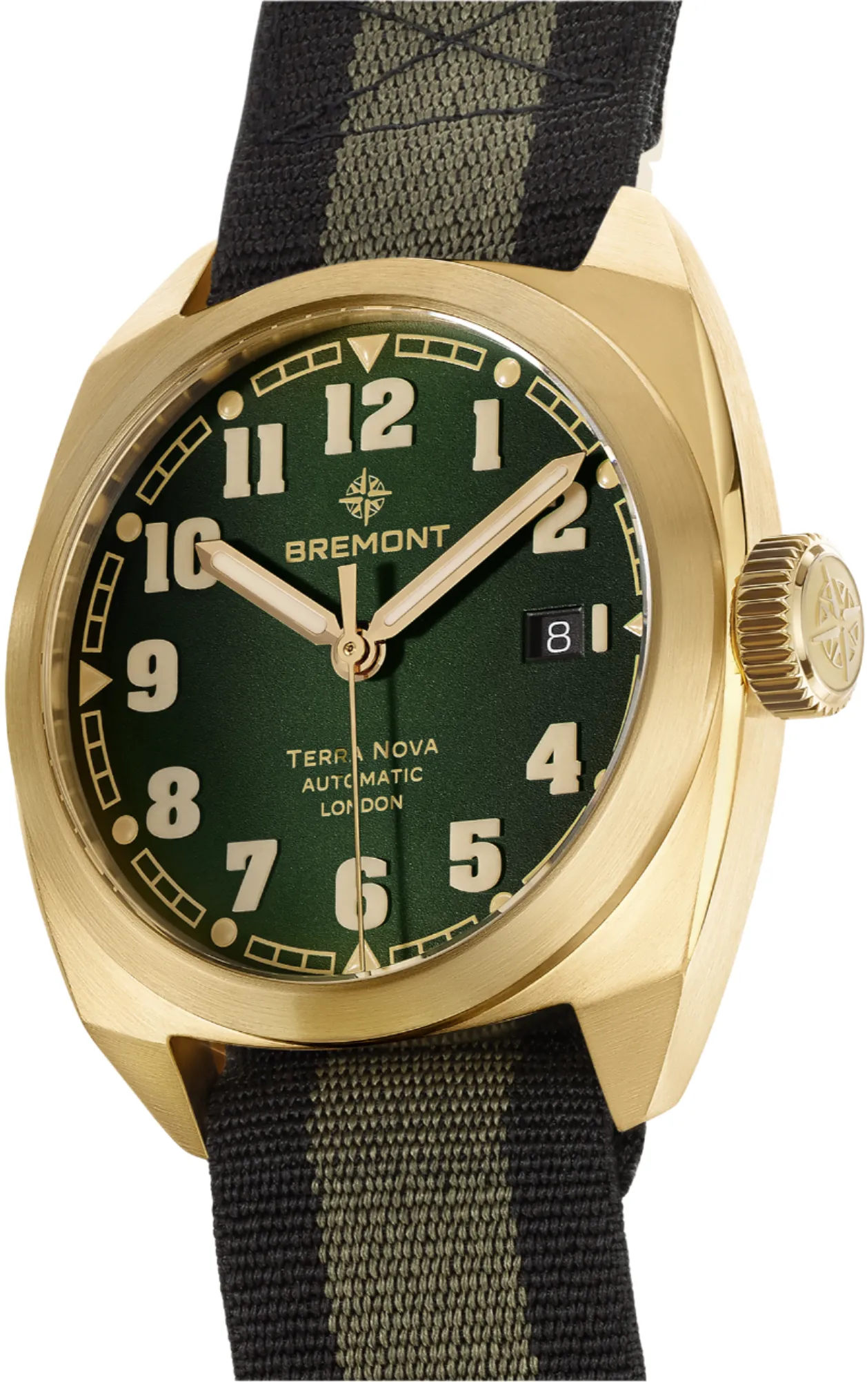 Bremont Terra Nova 40.5 Bronze Nato Watch sold by Jura Watches product image thumbnail 3