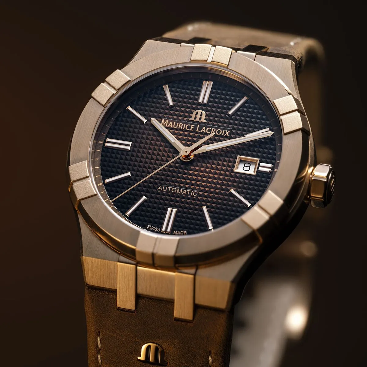 Maurice Lacroix Aikon Automatic Bronze Limited Edition Watch sold by Jura Watches product image thumbnail 4