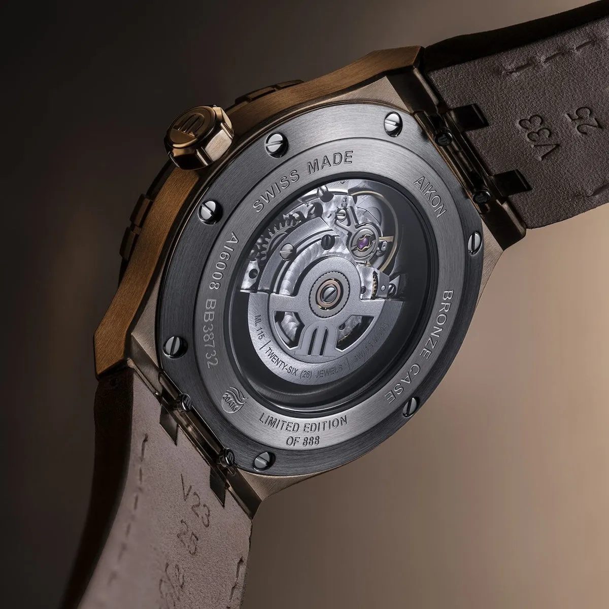 Maurice Lacroix Aikon Automatic Bronze Limited Edition Watch sold by Jura Watches product image thumbnail 2