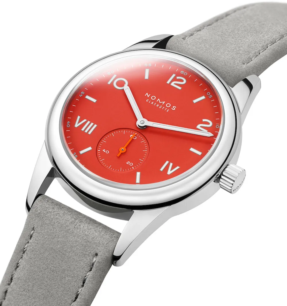 Nomos Glashutte Club Campus Nonstop Red Sapphire Crystal Watch sold by Jura Watches product image thumbnail 4