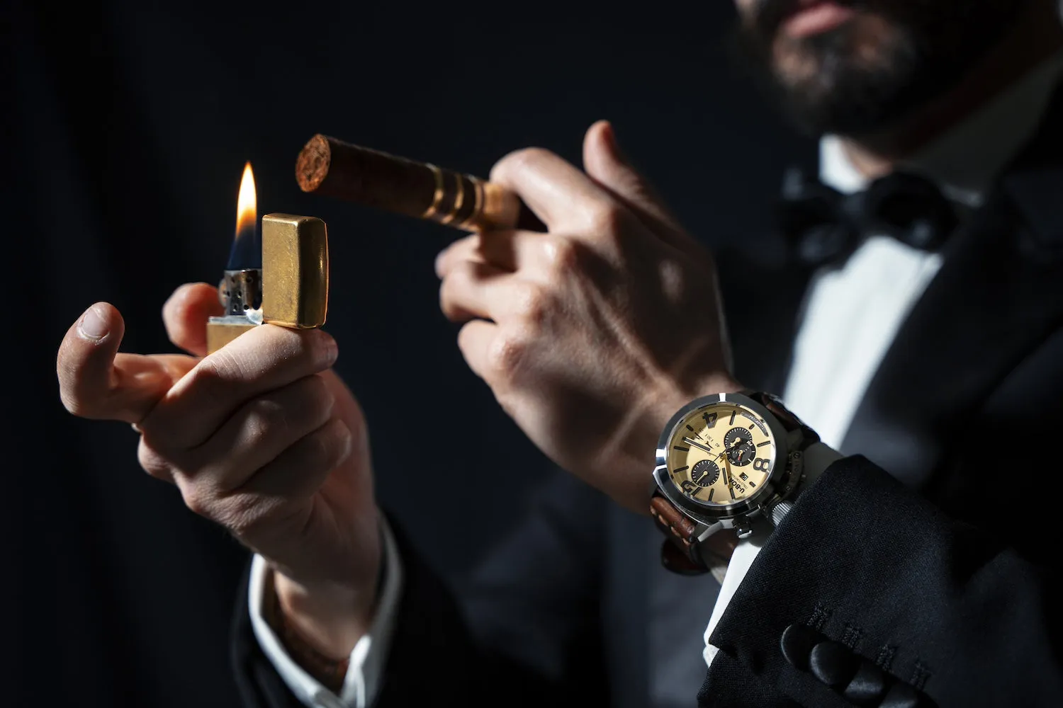 U-Boat Classico 45 CAS 1 Beige Watch sold by Jura Watches product image thumbnail 5