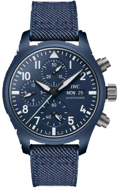 IWC Pilots Chronograph 41 Top Gun Oceana Watch sold by Jura Watches