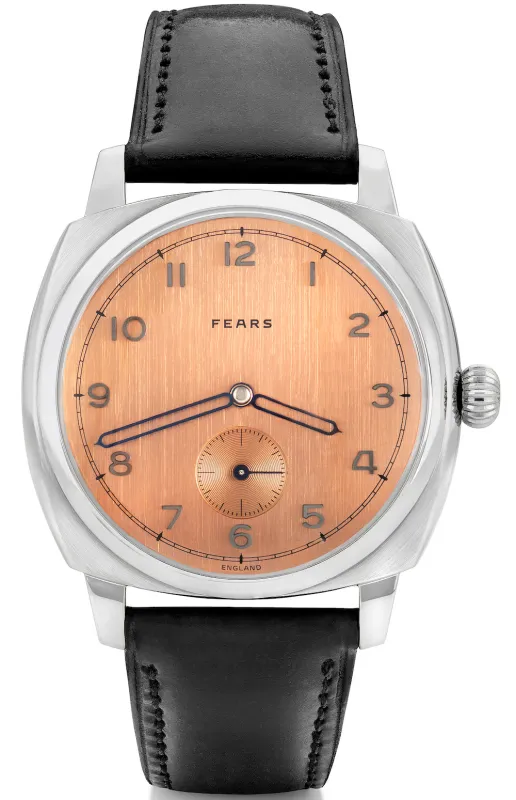 Fears Brunswick 38 Salmon Watch D made by Jura Watches