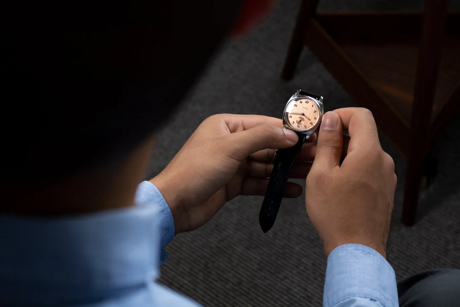 Fears Brunswick 38 Salmon Watch D sold by Jura Watches product image thumbnail 4