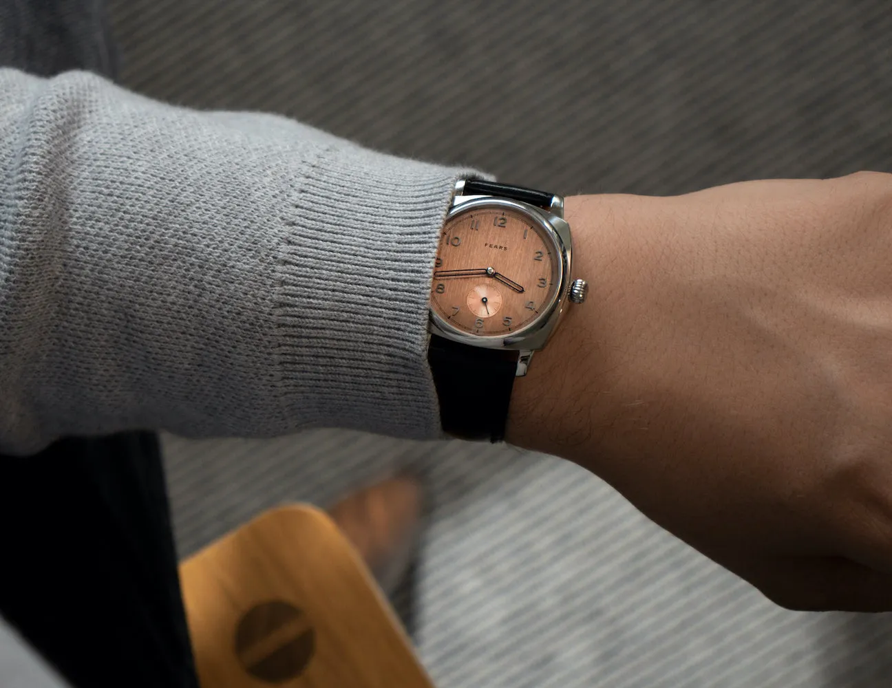 Fears Brunswick 38 Salmon Watch D sold by Jura Watches product image thumbnail 3