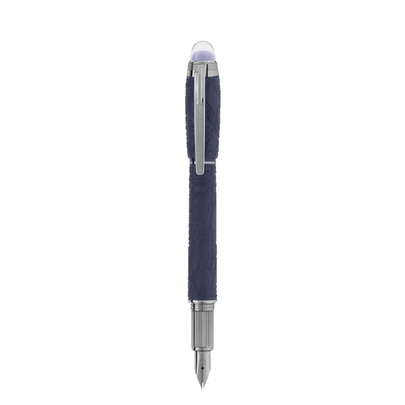 Montblanc Starwalker SpaceBlue Resin Fountain Pen (F) sold by Jura Watches