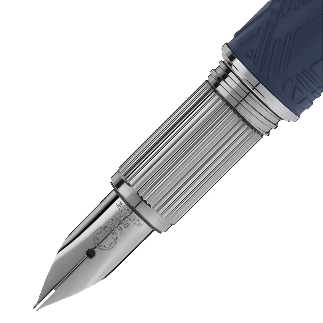 Montblanc Starwalker SpaceBlue Doue Fountain Pen (F) sold by Jura Watches product image thumbnail 2