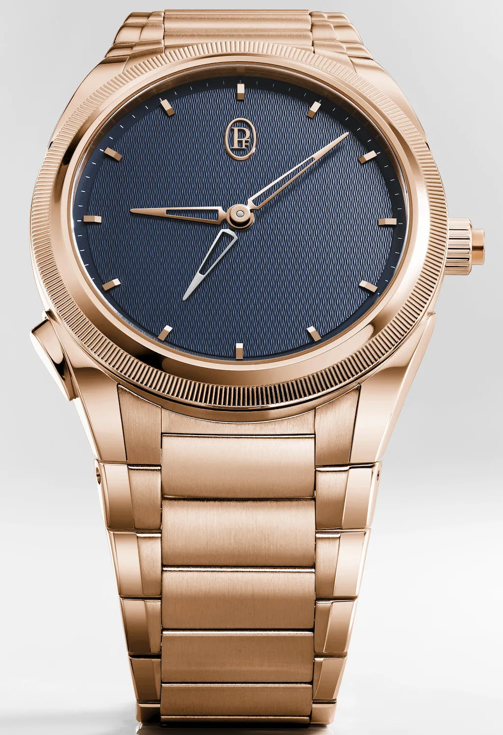 Parmigiani Fleurier Tonda PF GMT Rattrapante Gold Milano Blue Watch sold by Jura Watches product image thumbnail 3