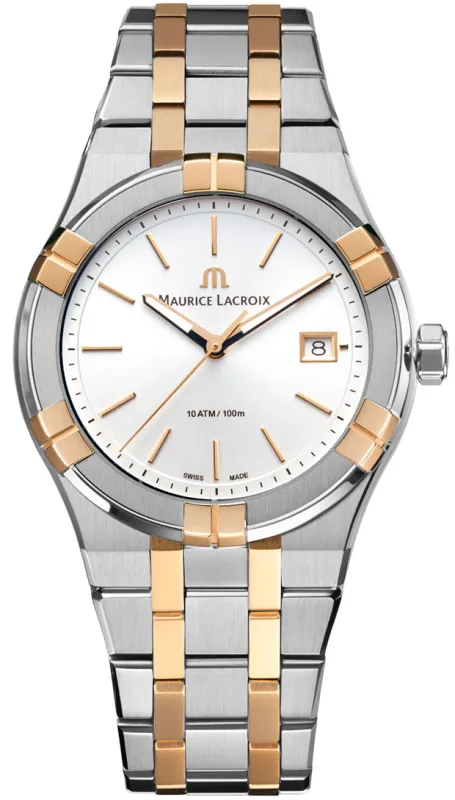 Maurice Lacroix Aikon Quartz Silver Watch sold by Jura Watches