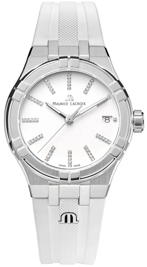 Maurice Lacroix Aikon Quartz Matt White Watch sold by Jura Watches
