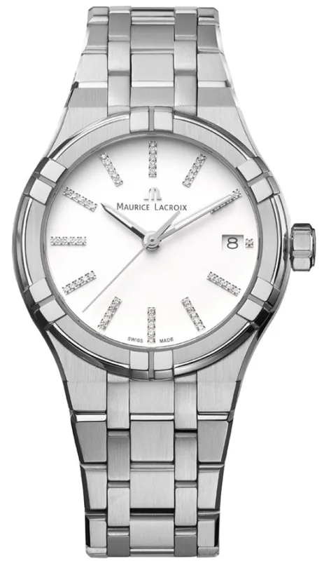 Maurice Lacroix Aikon Quartz Matt White Watch sold by Jura Watches
