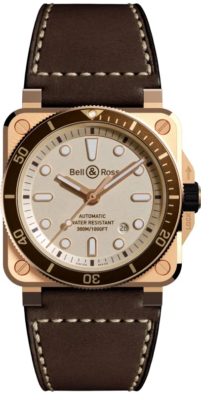 Bell & Ross BR 03 92 Diver White Bronze Limited Edition Watch sold by Jura Watches