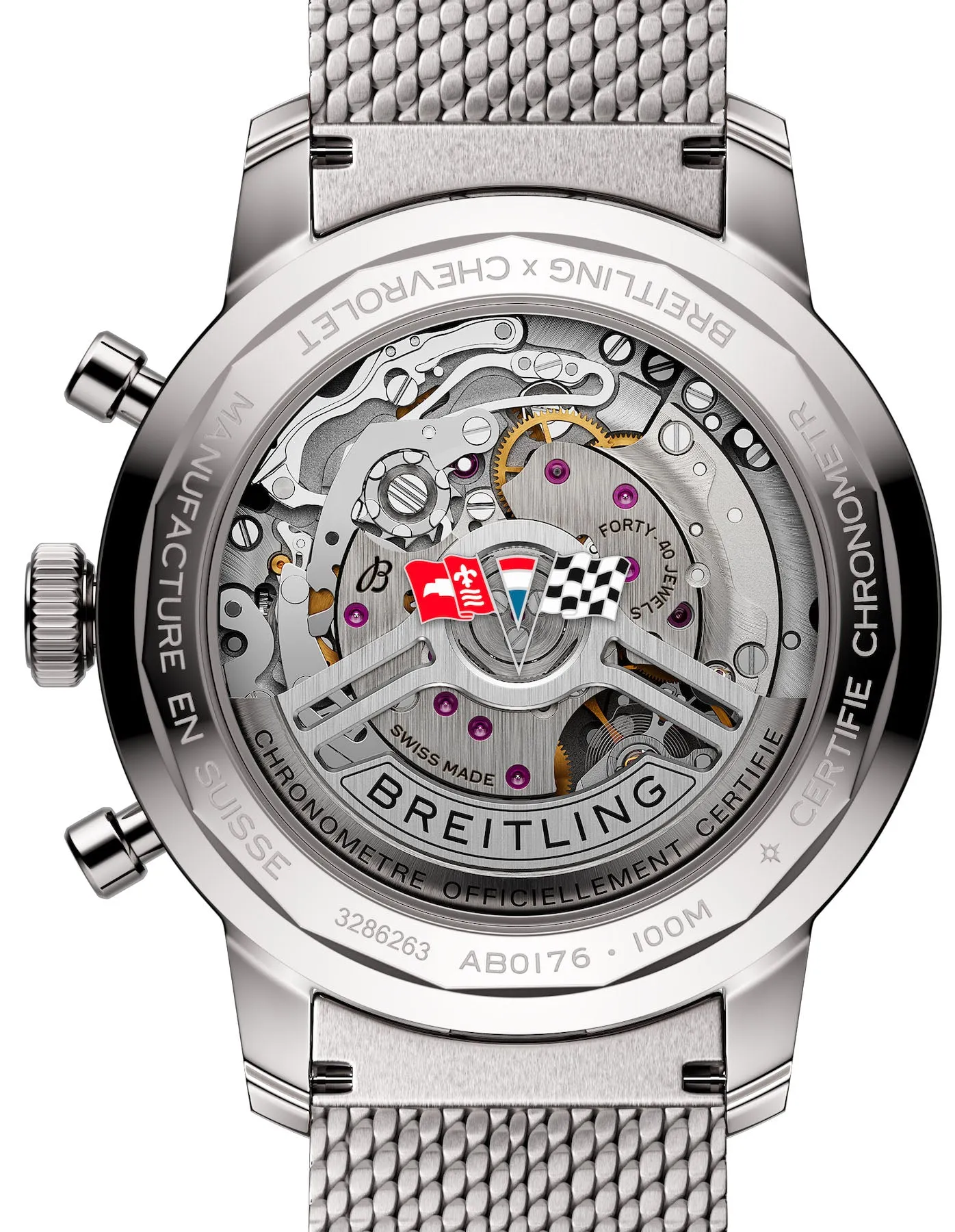Breitling Top Time B01 41 Corvette Watch sold by Jura Watches product image thumbnail 4