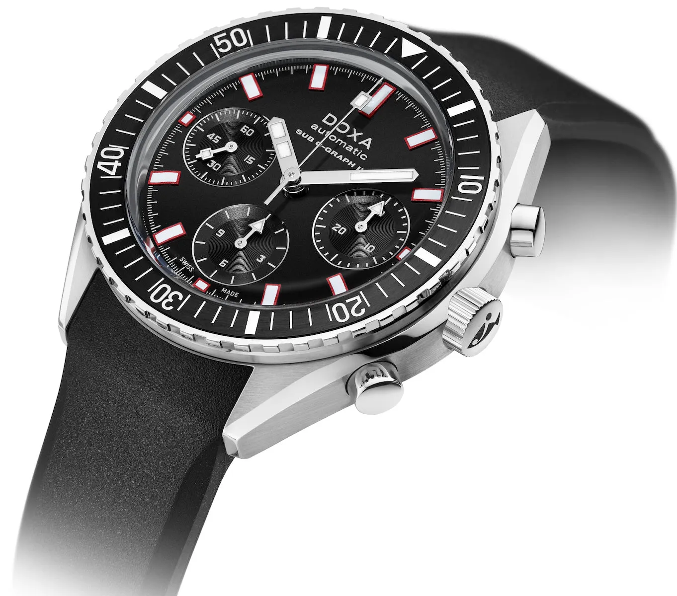 Doxa Sub 200 C-Graph II Sharkhunter Rubber Watch sold by Jura Watches product image thumbnail 2