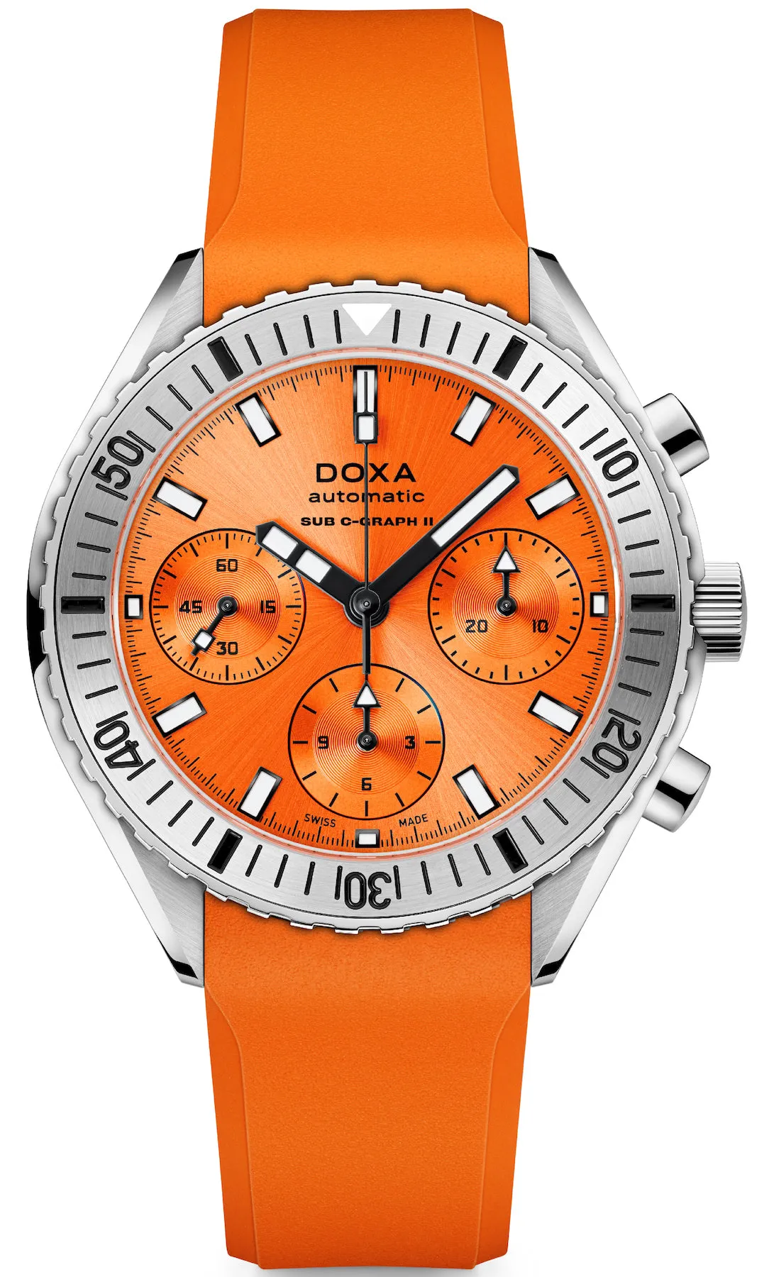 Doxa Sub 200 C-Graph II Professional Rubber Watch sold by Jura Watches