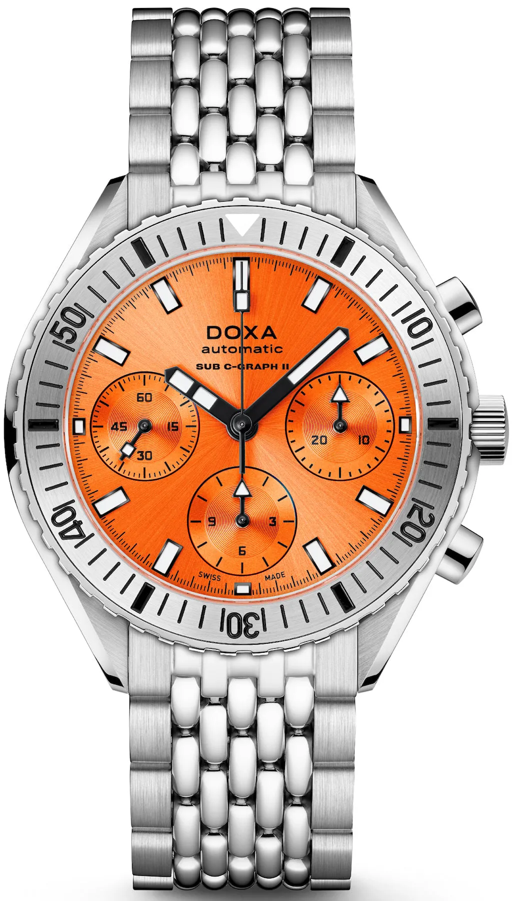 Doxa Sub 200 C-Graph II Professional Bracelet Watch sold by Jura Watches