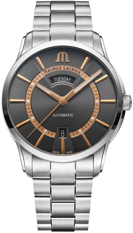 Maurice Lacroix Pontos Day Date 41mm Watch made by Maurice Lacroix