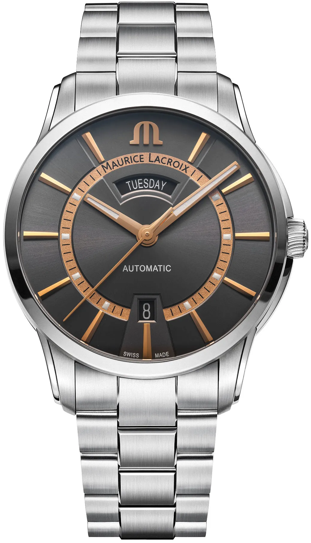 Maurice Lacroix Pontos Day Date 41mm Watch sold by Jura Watches