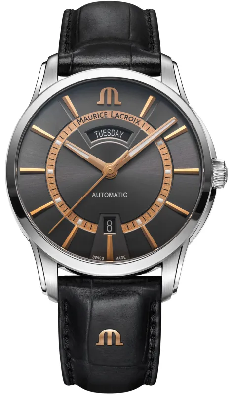 Maurice Lacroix Pontos Day Date 41mm Watch made by Maurice Lacroix