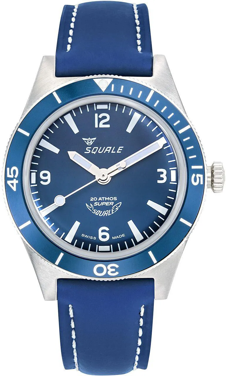 Squale SuperSquale Blue Watch sold by Jura Watches