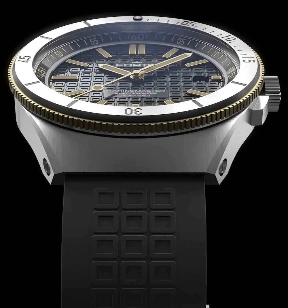 Fortis Marinemaster M 44 Black Resin Gold Limited Edition Watch sold by Jura Watches product image thumbnail 4