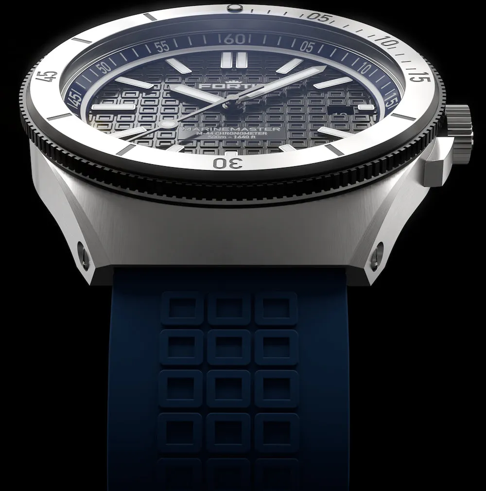 Fortis Marinemaster M 44 Ocean Blue Watch sold by Jura Watches product image thumbnail 4